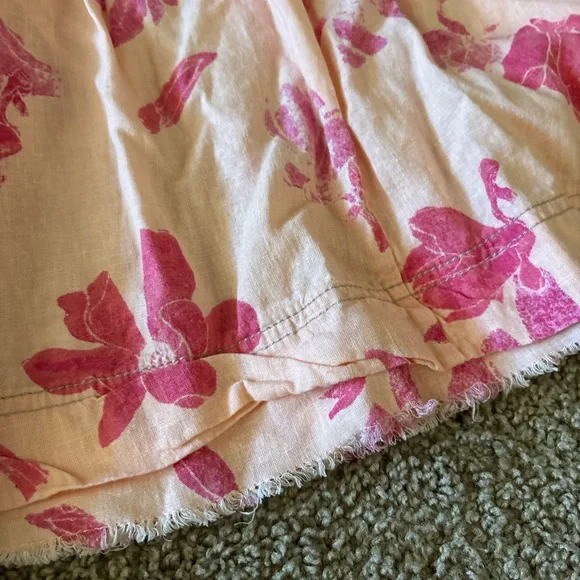 Free People Moon City Printed Top Size Small - Picture 7 of 8